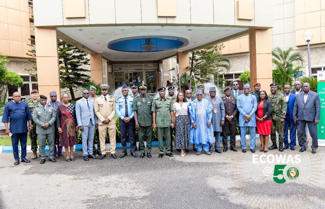 ECOWAS officials at Standby Force training