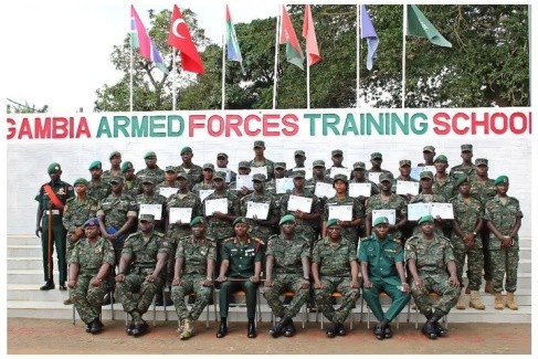 GAF officials on counter terrorism training course