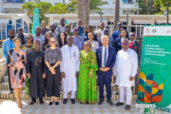 ECOWAS communication officials at retreat
