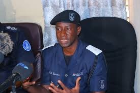 Police chief speaking on fire incident in Sinchu Alagie
