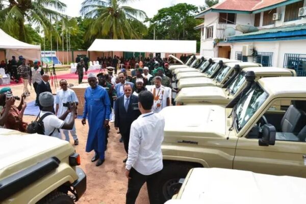 GAF receive buffalo vehicles