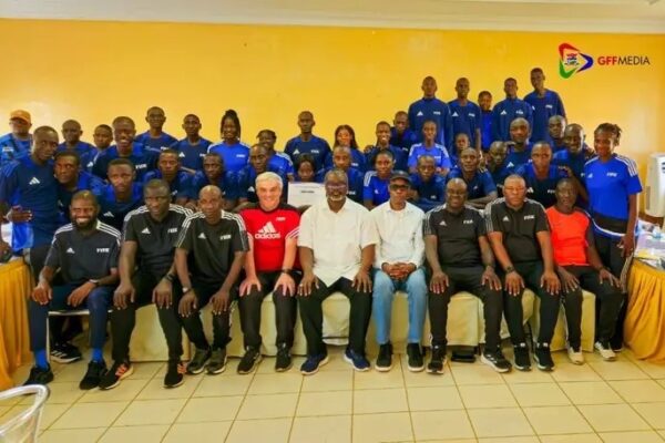 GFF & FIFA MA elite referees course completion