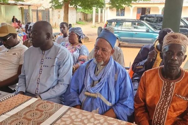 Giboro-Faraba Sutu road project meeting
