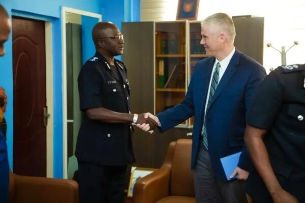 Inspector General of Police and US embassy regional security offricer