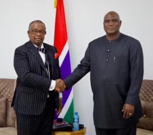 Minister Njie & Ambassador Ndure