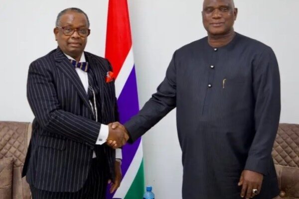 Minister Njie & Ambassador Ndure