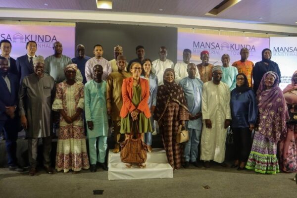Nani Juwara with other officials