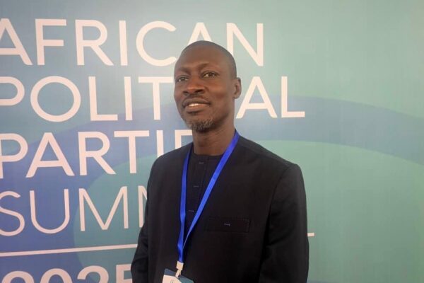 Seedy Sheriff Ceesay speaking on political organizations