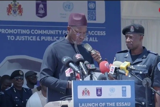 law enforcement academy speech by Minister of Interior