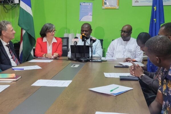 Minister of Agriculture, Demba Sabally