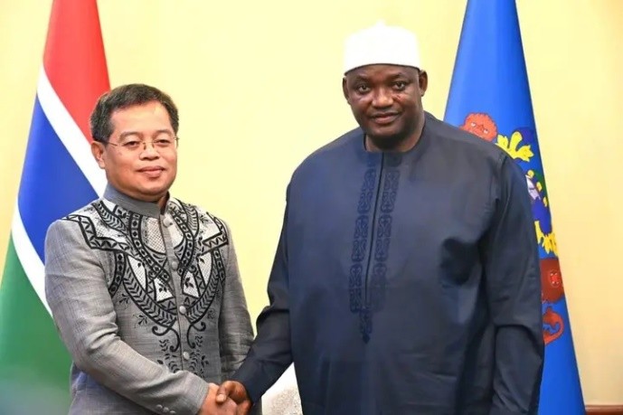 The Philippines and Namibia Ambassadors visit President Barrow