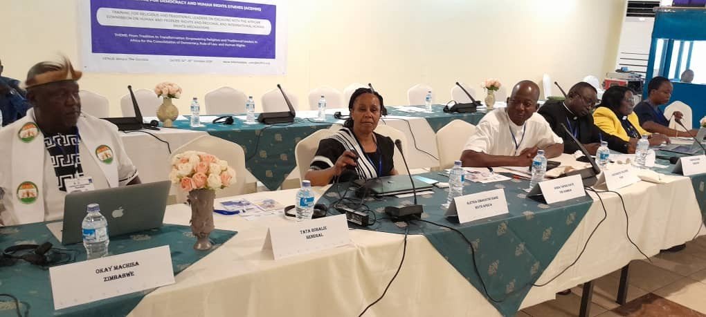 ACDHRS human rights training for religious leaders