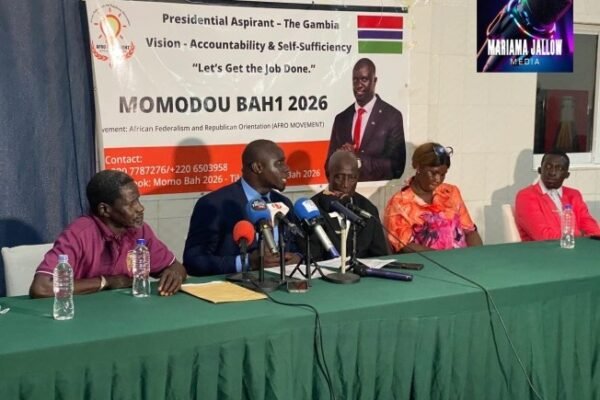 Afro Movement leader, Momodou Bah