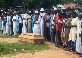 Mandinary youth, Omar Badjie's funeral