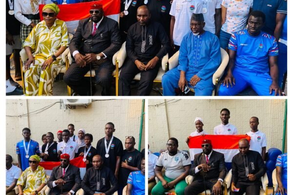 AYG athletes from Gambia