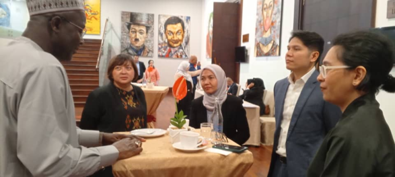 visa-free announcement between Gambia and Indonesia