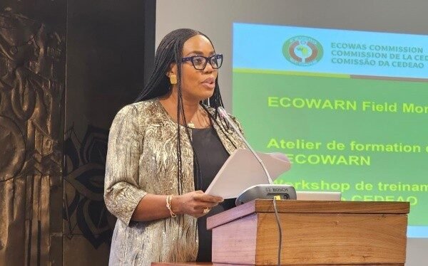 data collection and AI speech at ECOWAS training